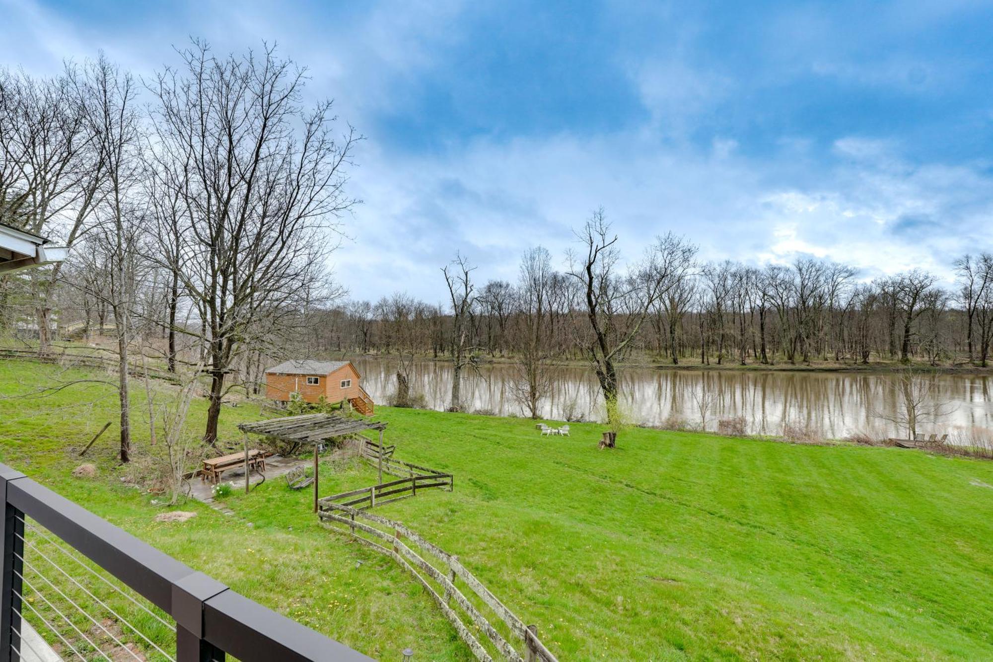 Cozy Upstate Studio With Walkill River Views! New Paltz Ngoại thất bức ảnh